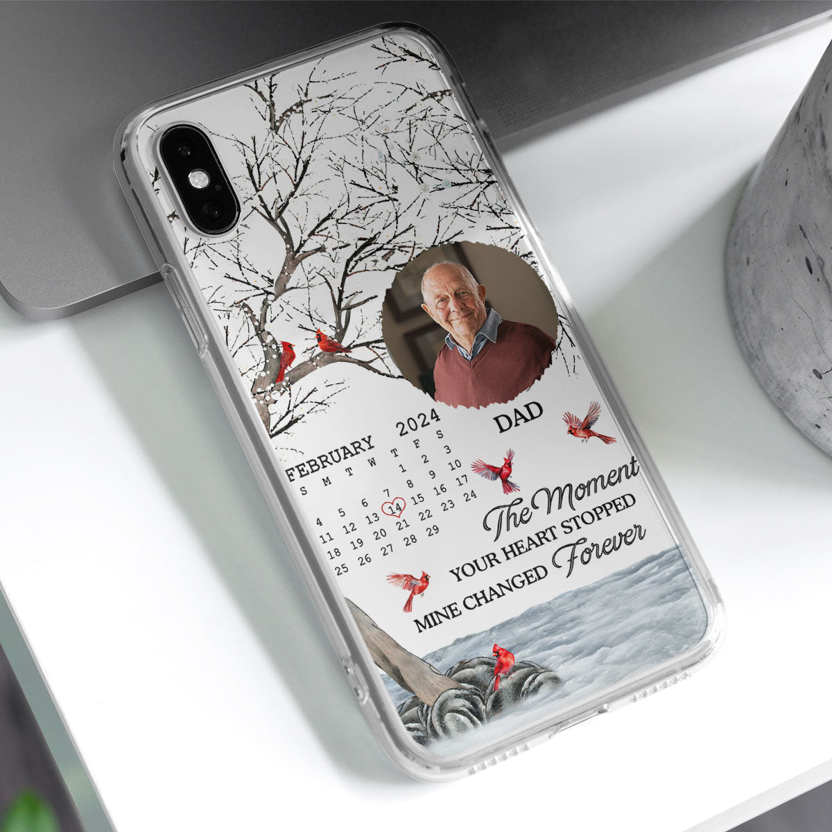 My Heart Changed Forever - Personalized Phone Case