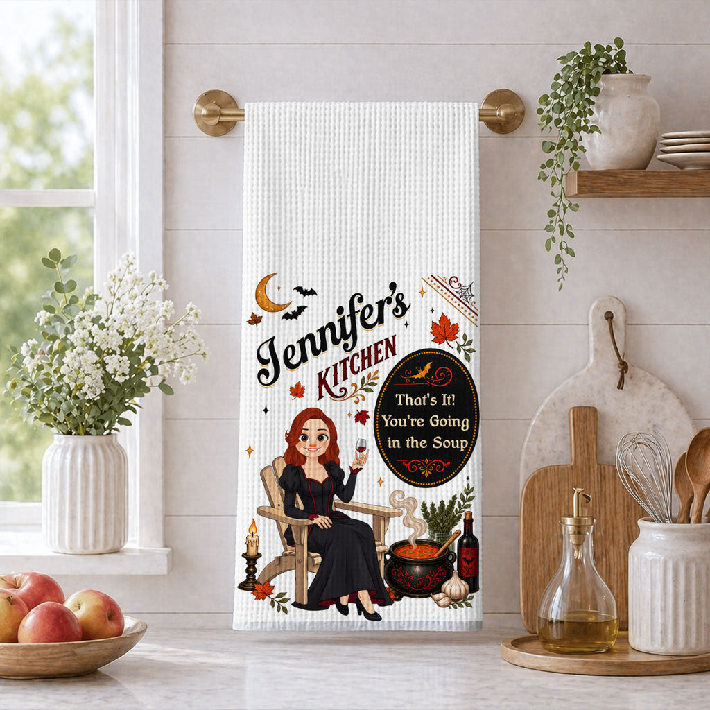 Homemade Magic Starts Here - Personalized Kitchen Towel
