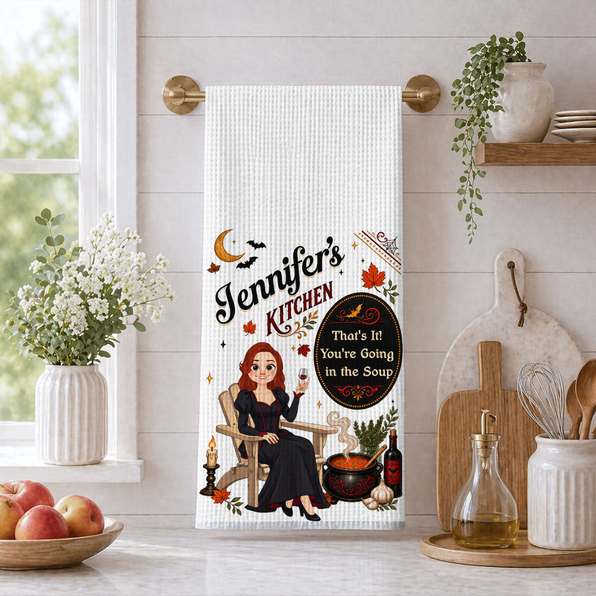 Homemade Magic Starts Here - Personalized Kitchen Towel