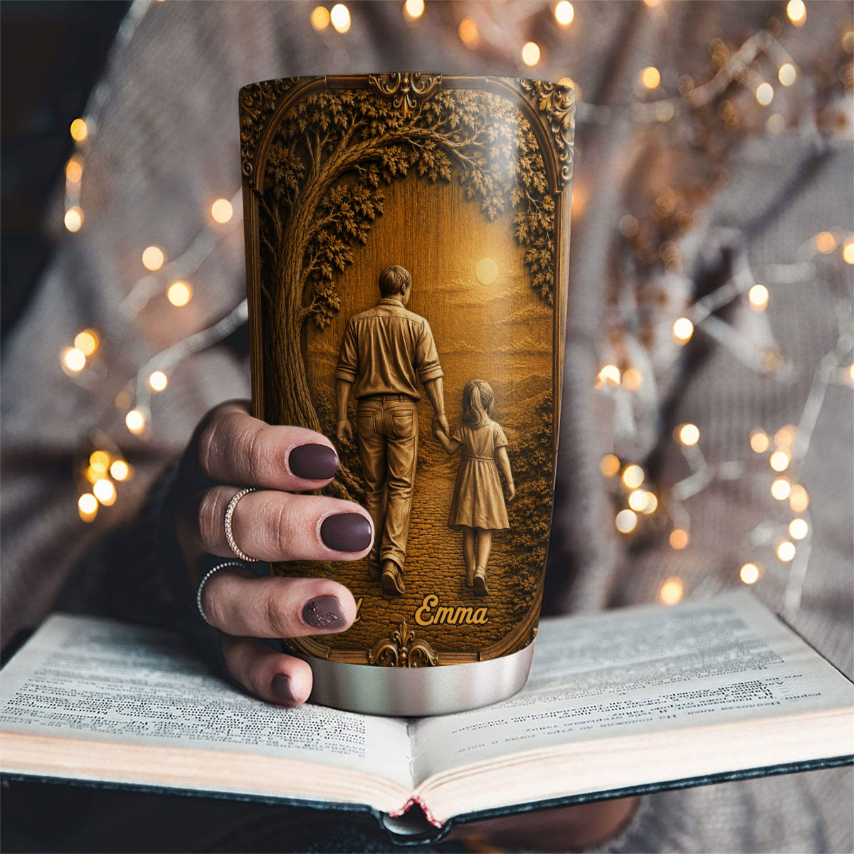 Custom Christmas Birthday Gifts For Children • So Proud Of You - Personalized 3D Effect Tumbler