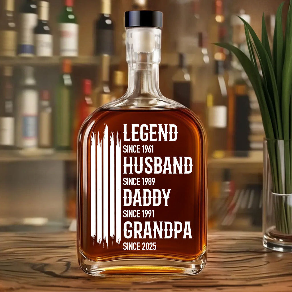 The Original Legend - Personalized Spirits Decanter