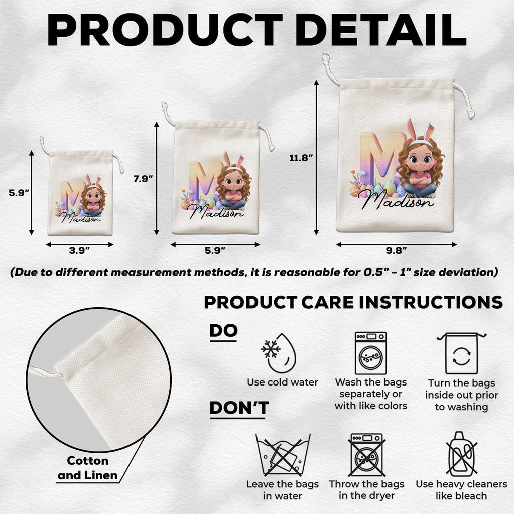 Eggs-tra Happy Easter - Personalized Favor Bag