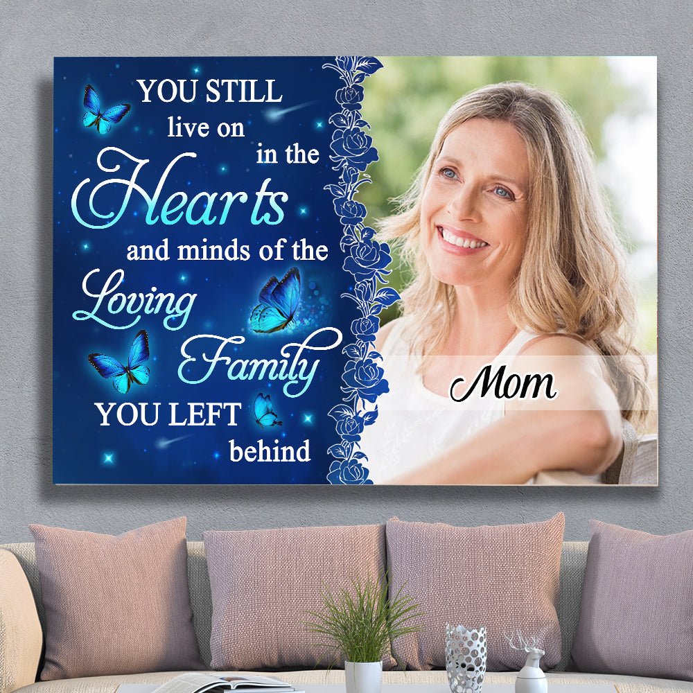 Hearts And Minds - Personalized Photo Canvas