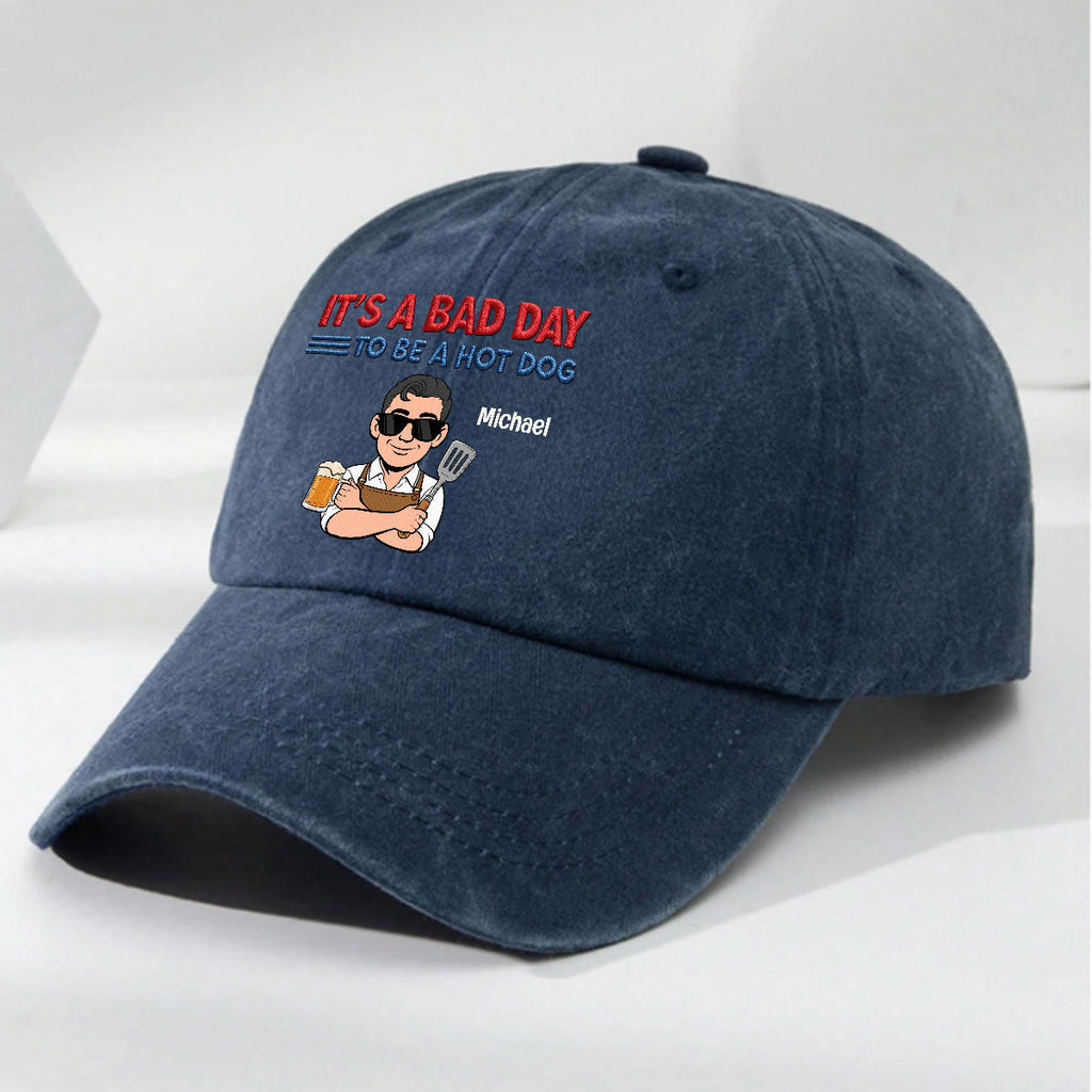Ketchup Cannot Save You - Personalized Vintage Washed Denim Cap