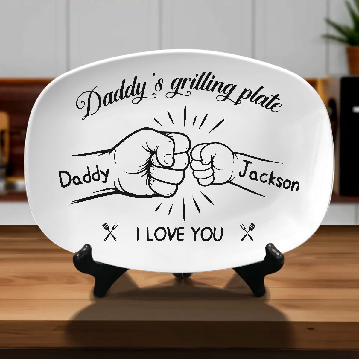 Grilling With Love Always - Personalized Platter