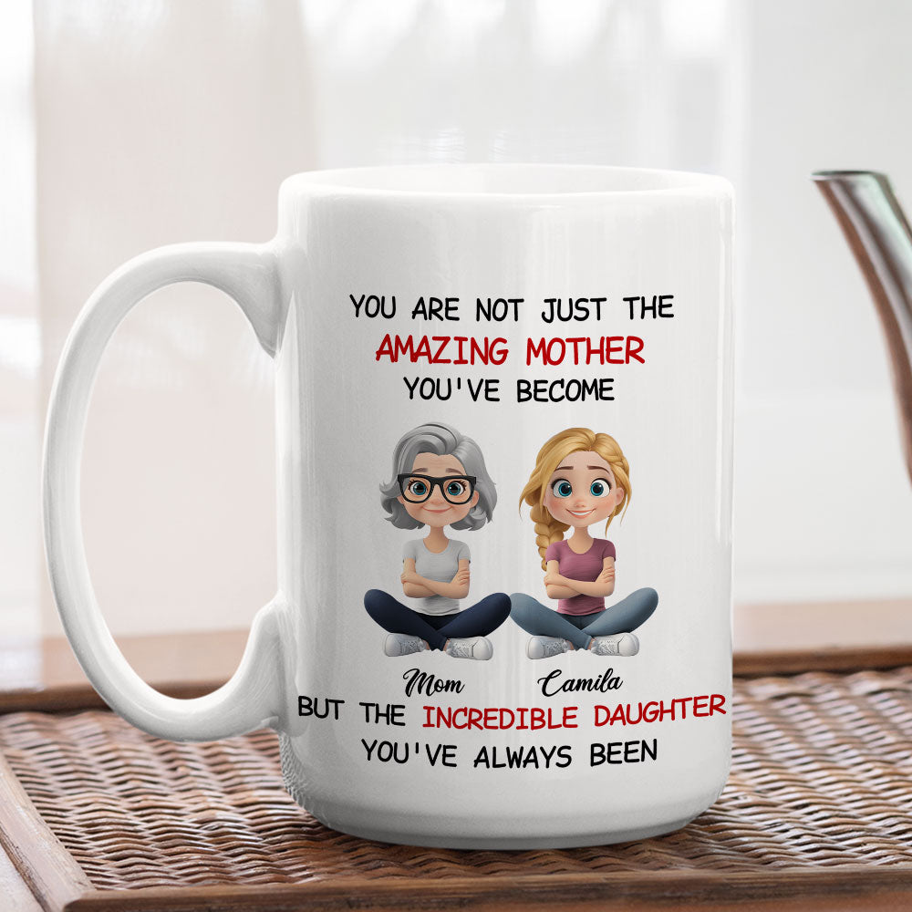 Custom Mother's Day Gift for Daughter • Amazing Mother - Personalized Coffee Mug