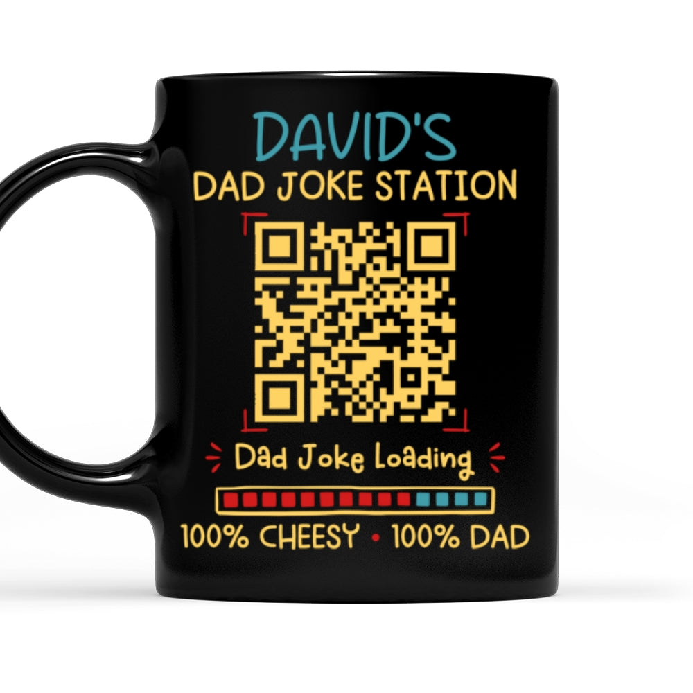 Custom Christmas & Birthday Gift for Dad • Cheesy Dad Joke - Personalized Coffee Mug