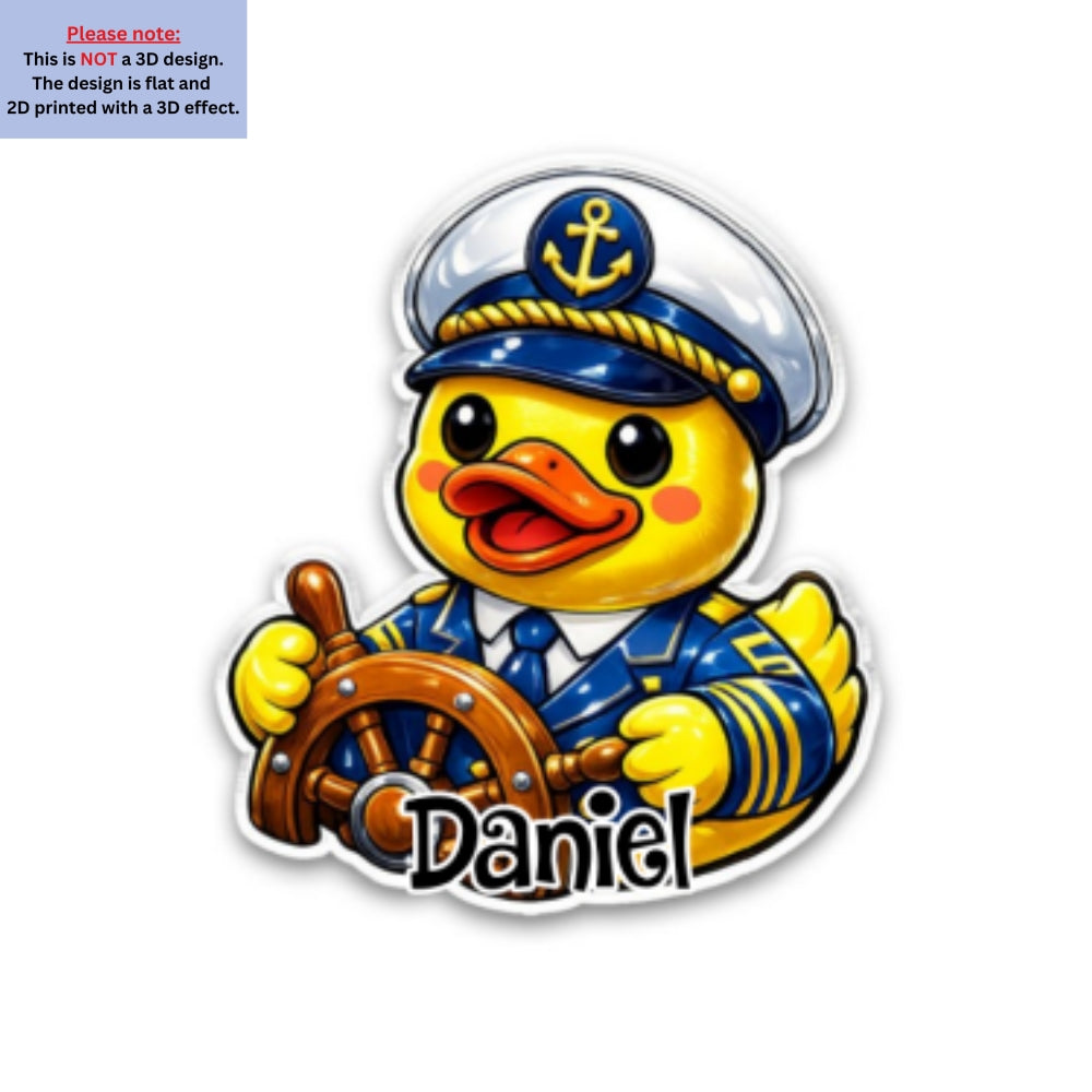 Cute Duck - Personalized Acrylic Magnet