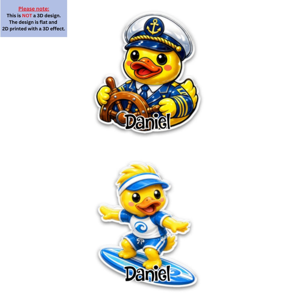 Cute Duck - Personalized Acrylic Magnet