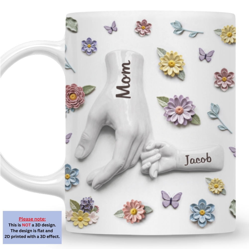 Custom Mother's Day Gift for Mom & Grandma • Our Beloved Mom - Personalized 3D Effect Mug