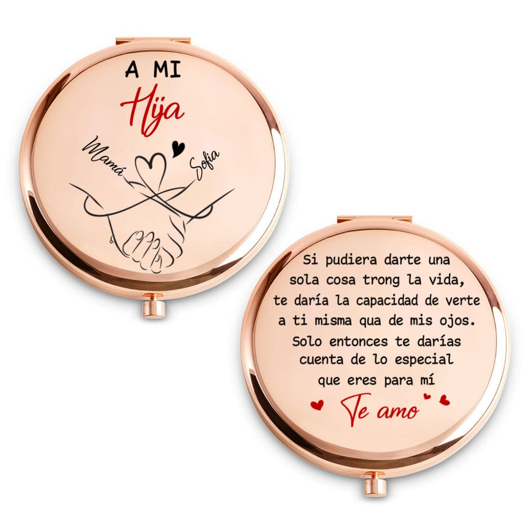 Lo Especial Que Eres Para Mí - Espejo De Bolsillo Personalizado