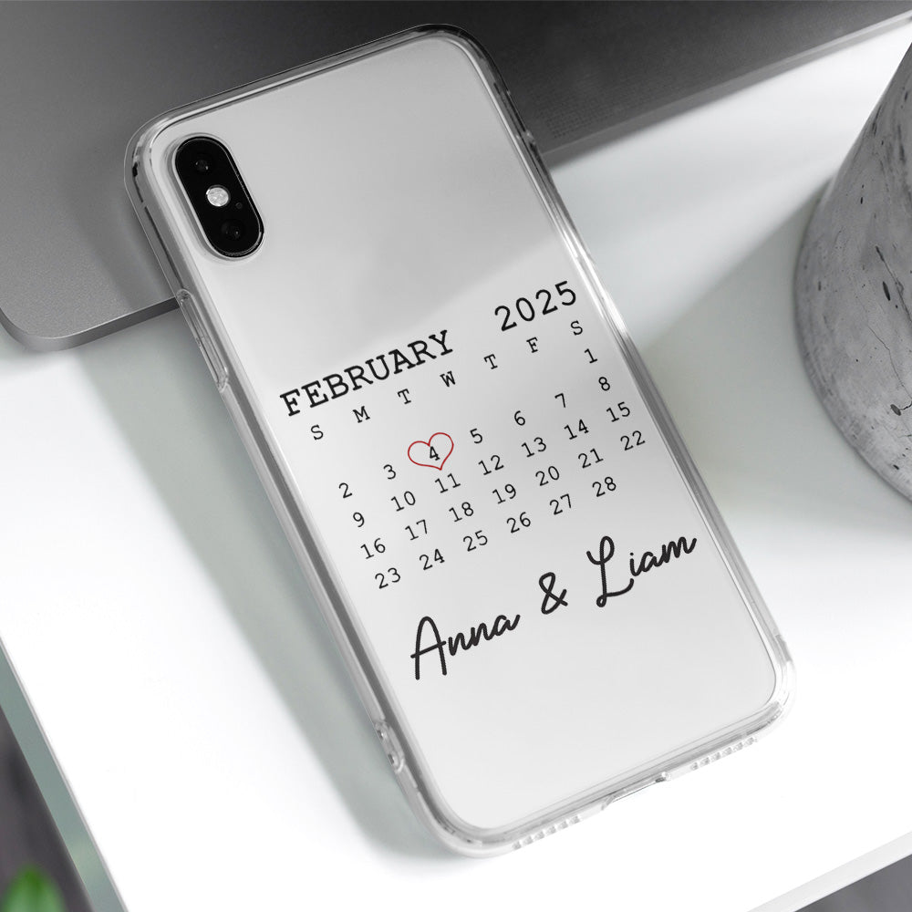 Save The Date Forever - Personalized Phone Case