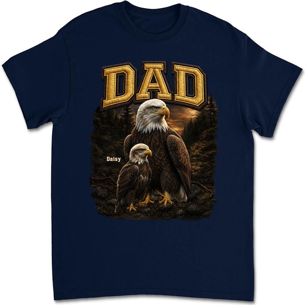Custom Father's Day, Special Gift for Dad & Grandpa • Alpha Eagle Pack - Personalized Shirt