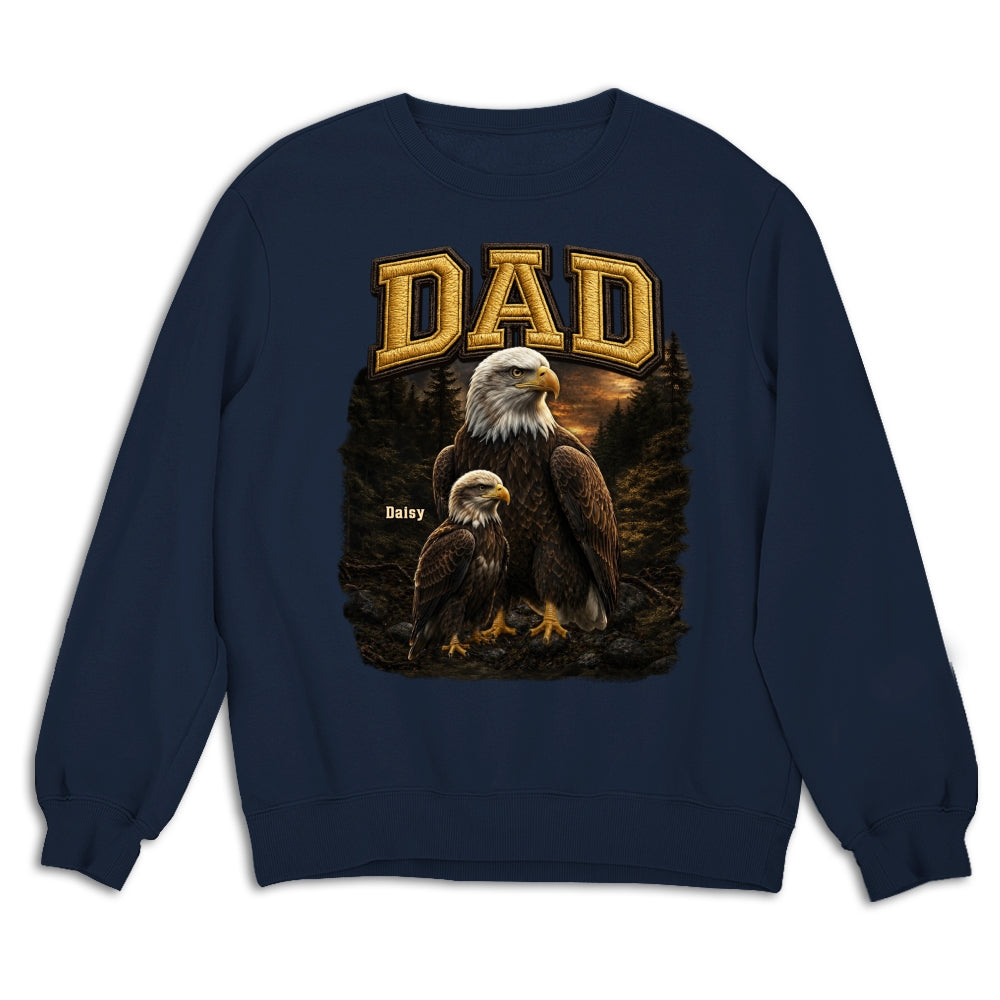 Custom Father's Day, Special Gift for Dad & Grandpa • Alpha Eagle Pack - Personalized Shirt