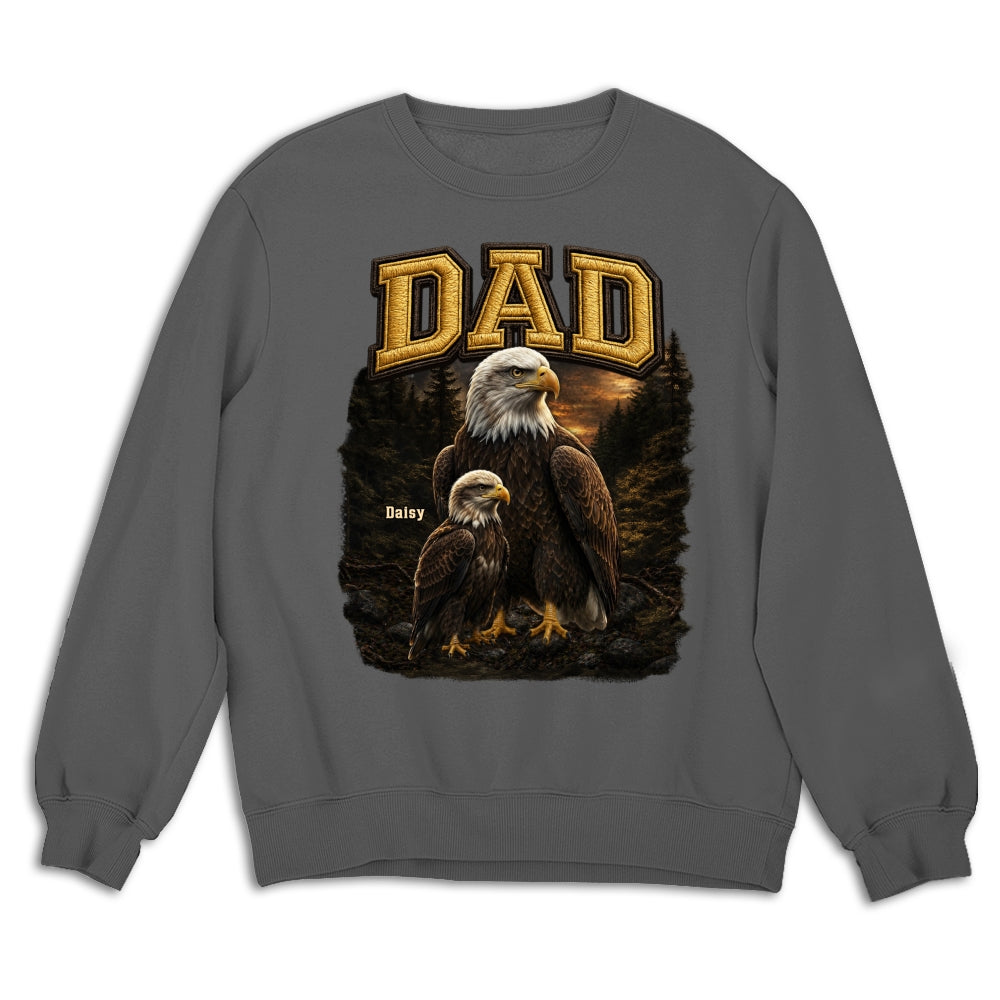 Custom Father's Day, Special Gift for Dad & Grandpa • Alpha Eagle Pack - Personalized Shirt