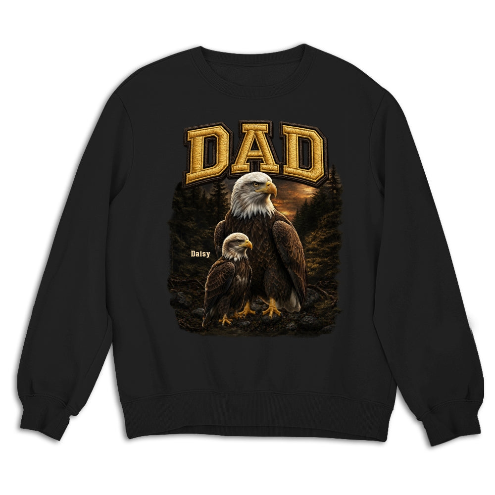 Custom Father's Day, Special Gift for Dad & Grandpa • Alpha Eagle Pack - Personalized Shirt
