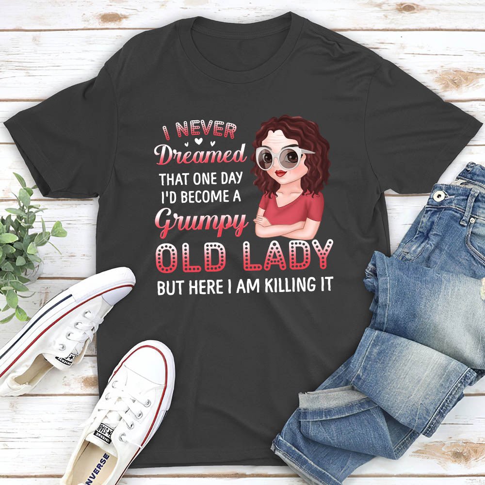 Custom Christmas & Birthday Gift for Grandma • I Never Dreamed - Personalized Unisex T-shirt