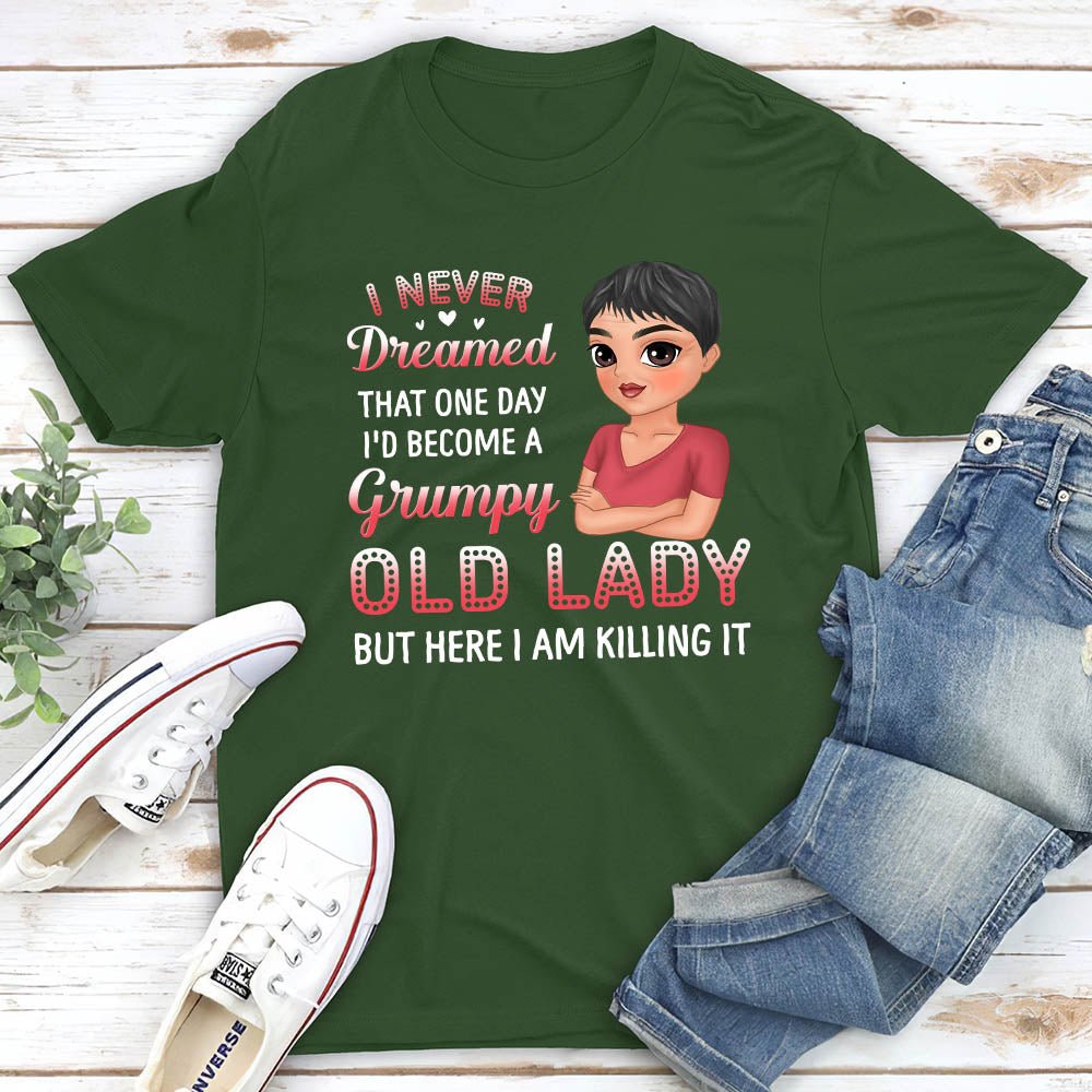 Custom Christmas & Birthday Gift for Grandma • I Never Dreamed - Personalized Unisex T-shirt