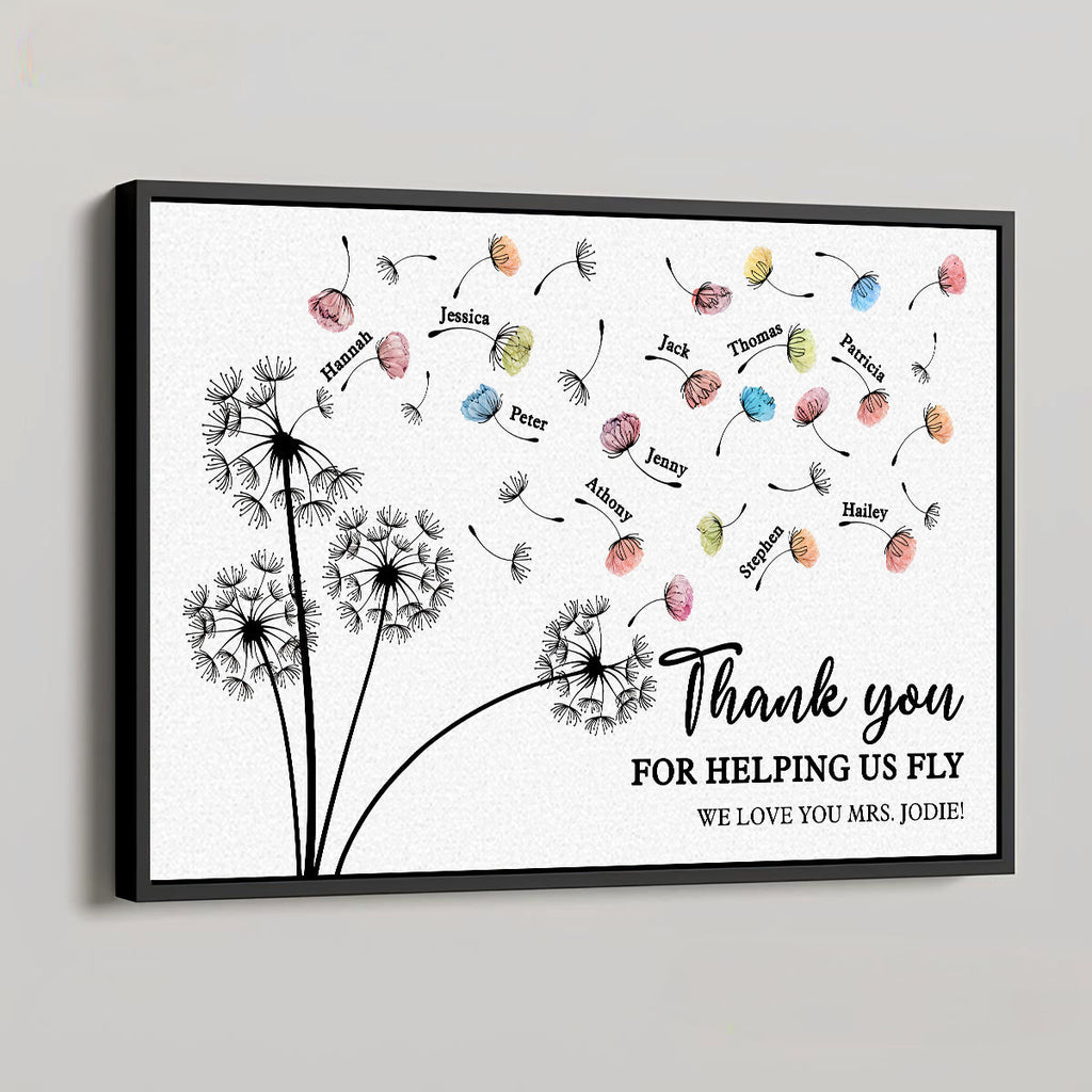 Thank You For Guiding Us - Personalized Poster