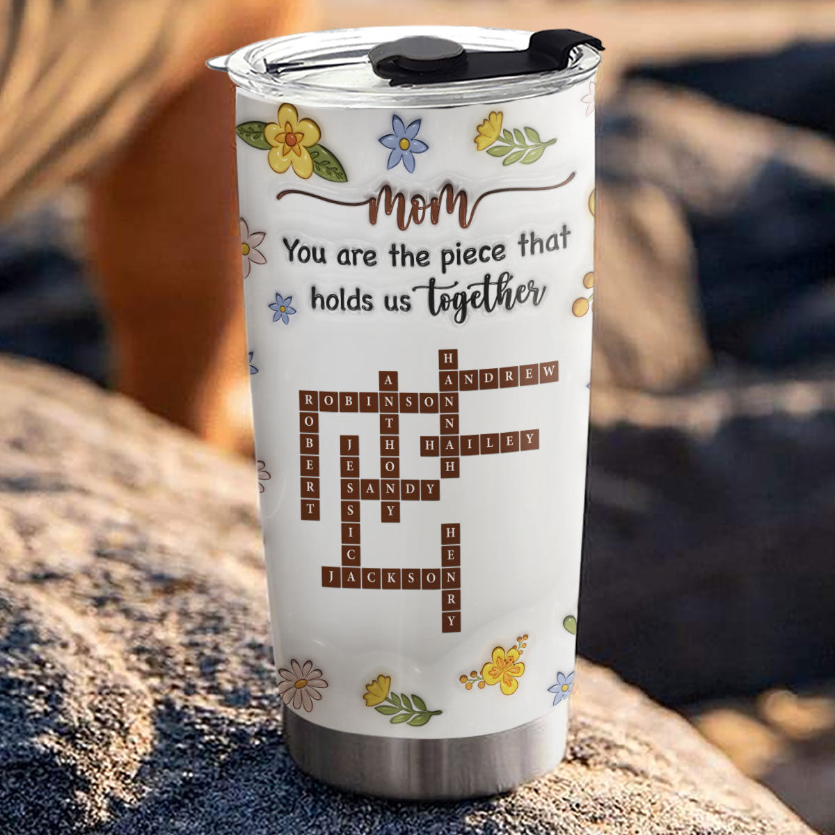 You Are A Special Piece Mom - Personalized 3D Inflated Effect Tumbler