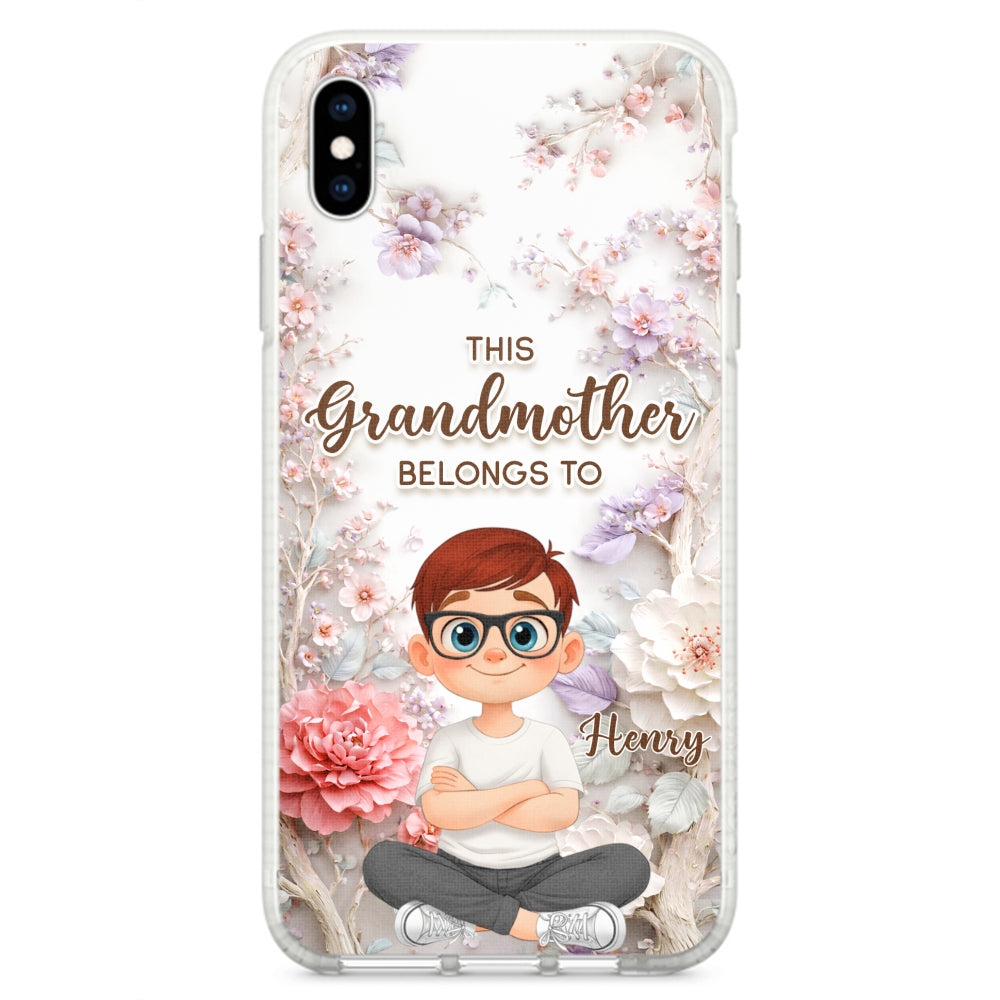 This Grandma Belongs To - Personalized 3D Effect Phone Case