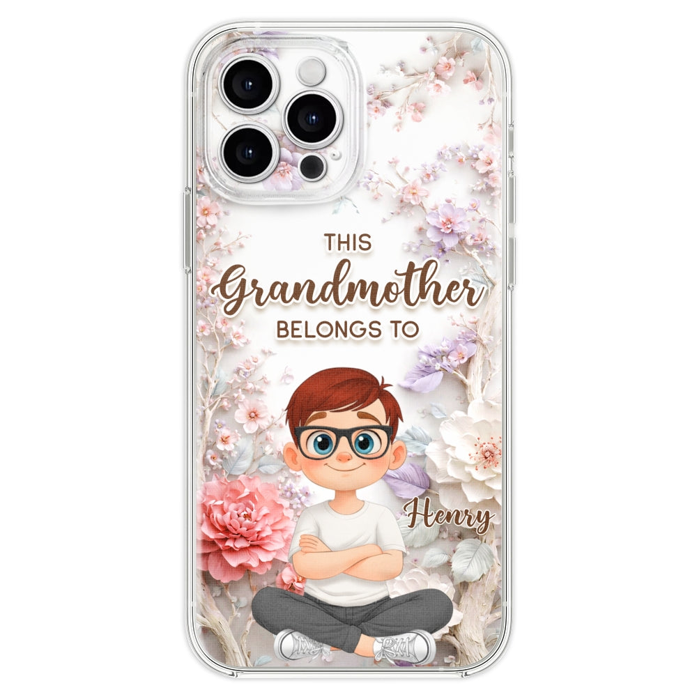 This Grandma Belongs To - Personalized 3D Effect Phone Case