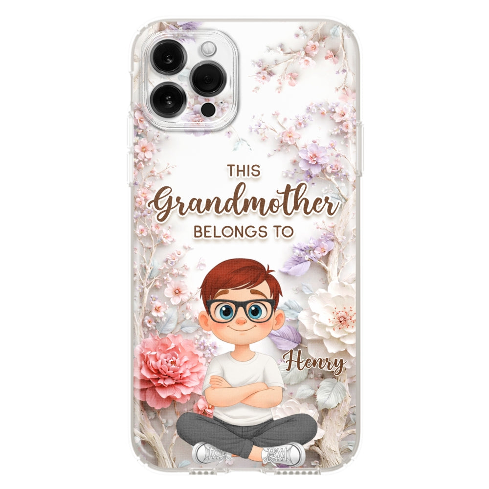 This Grandma Belongs To - Personalized 3D Effect Phone Case