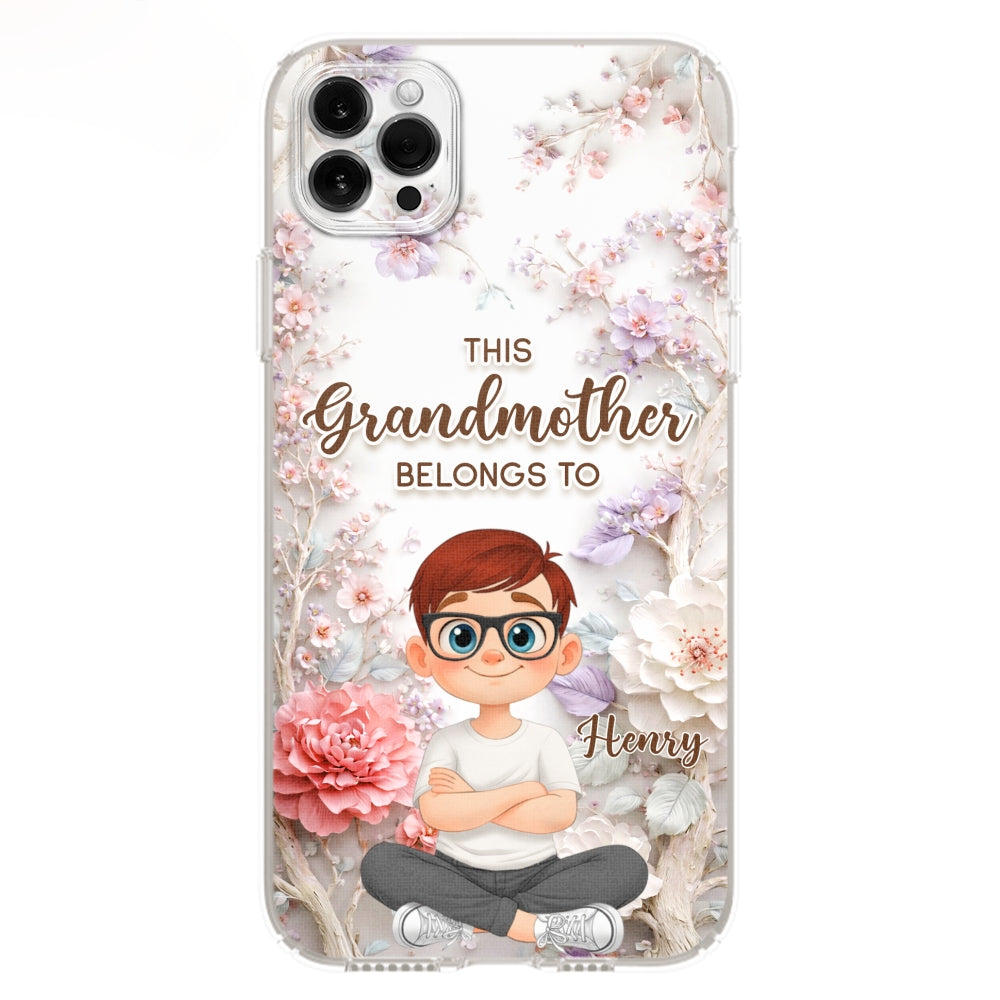 This Grandma Belongs To - Personalized 3D Effect Phone Case