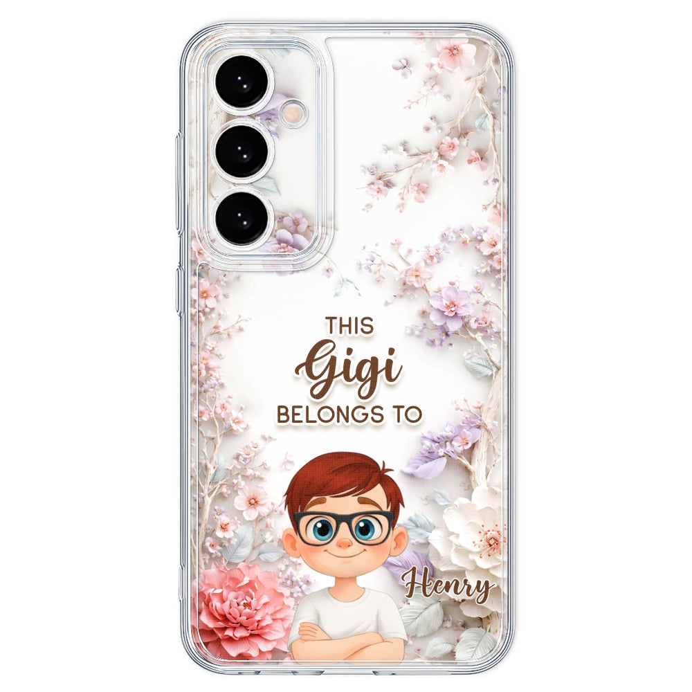 This Grandma Belongs To - Personalized 3D Effect Phone Case