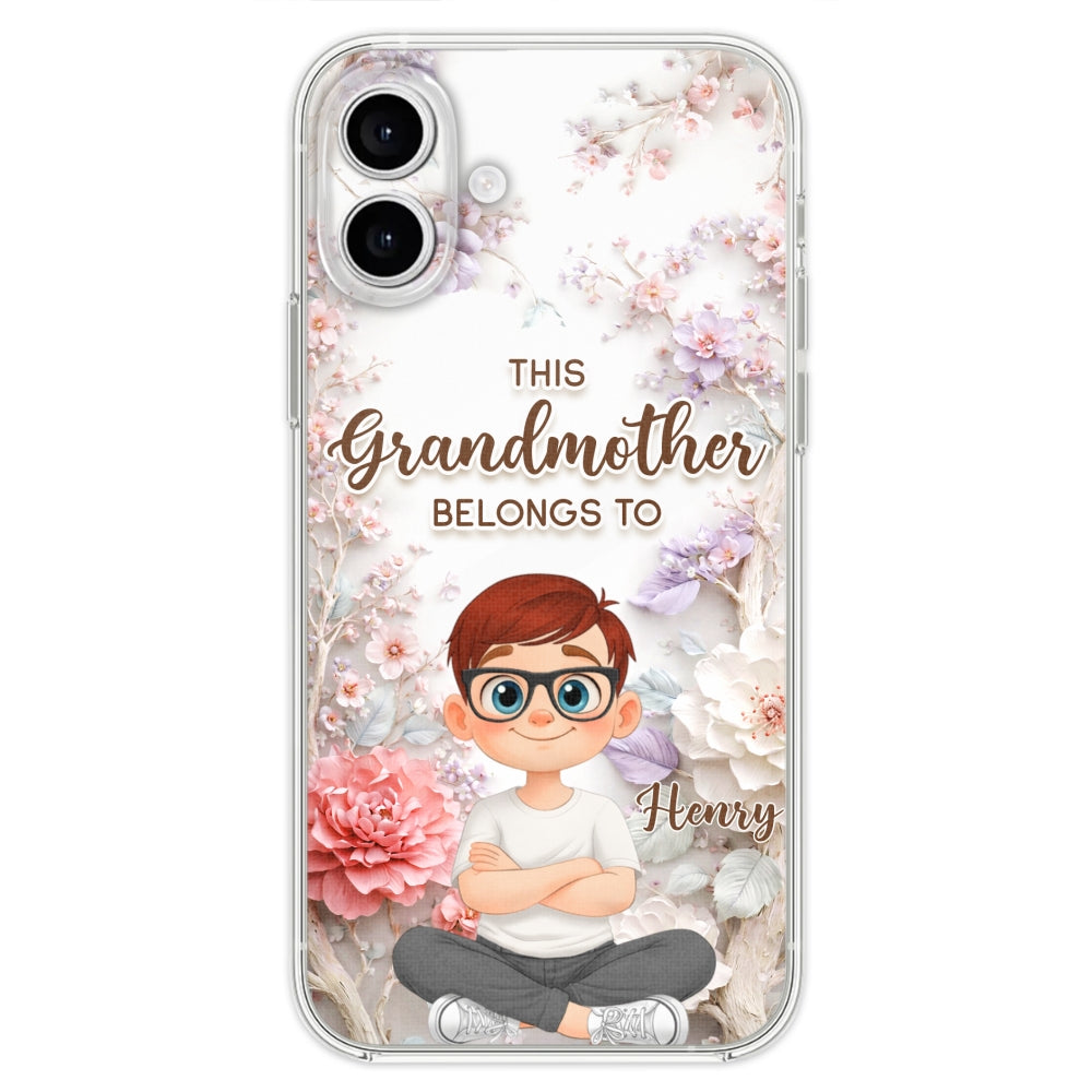 This Grandma Belongs To - Personalized 3D Effect Phone Case