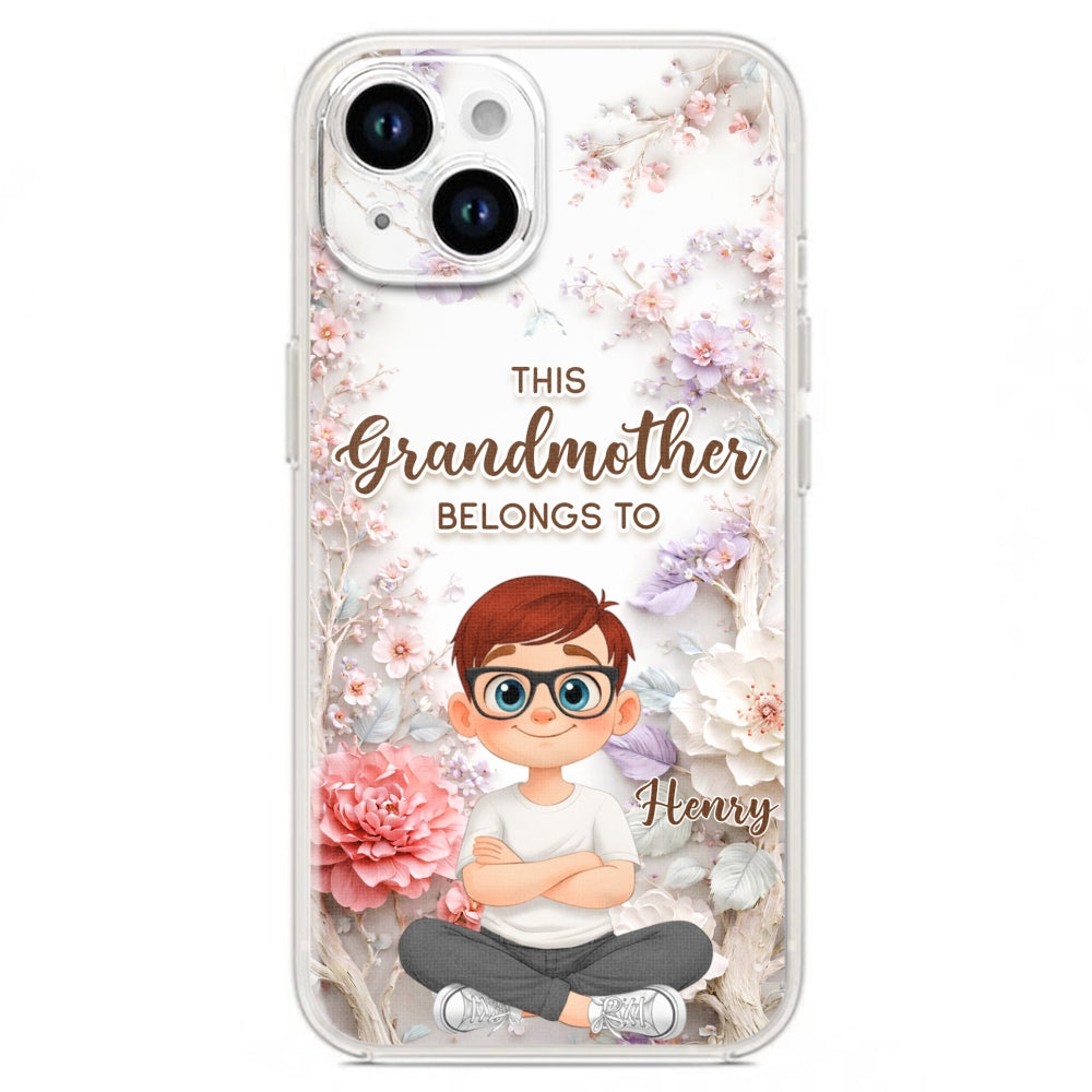 This Grandma Belongs To - Personalized 3D Effect Phone Case