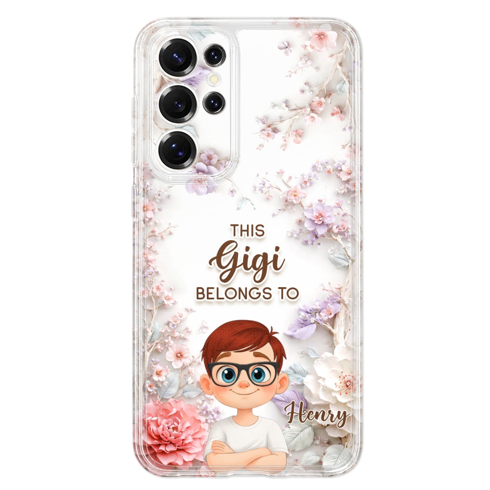 This Grandma Belongs To - Personalized 3D Effect Phone Case