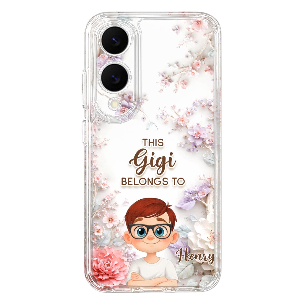 This Grandma Belongs To - Personalized 3D Effect Phone Case