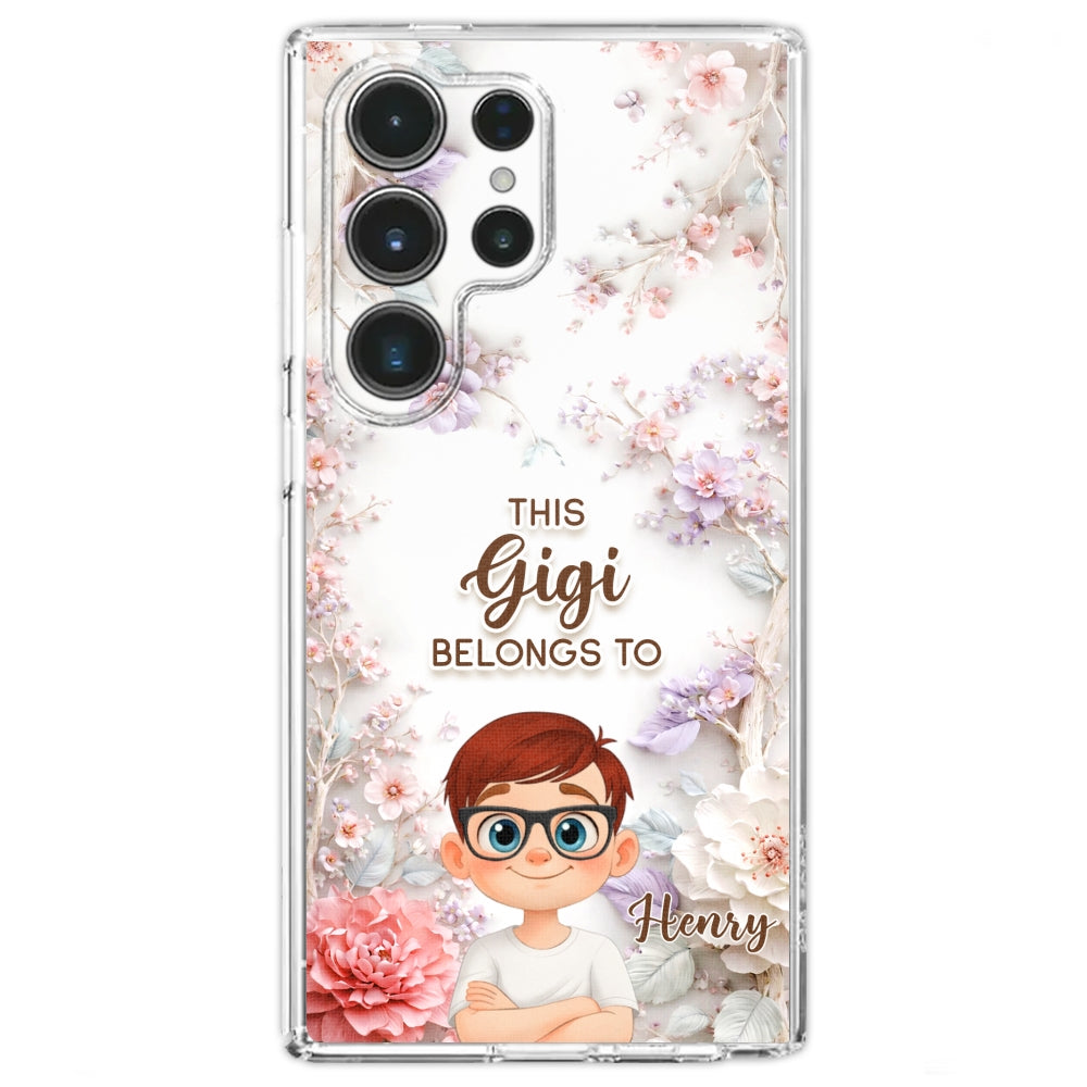 This Grandma Belongs To - Personalized 3D Effect Phone Case