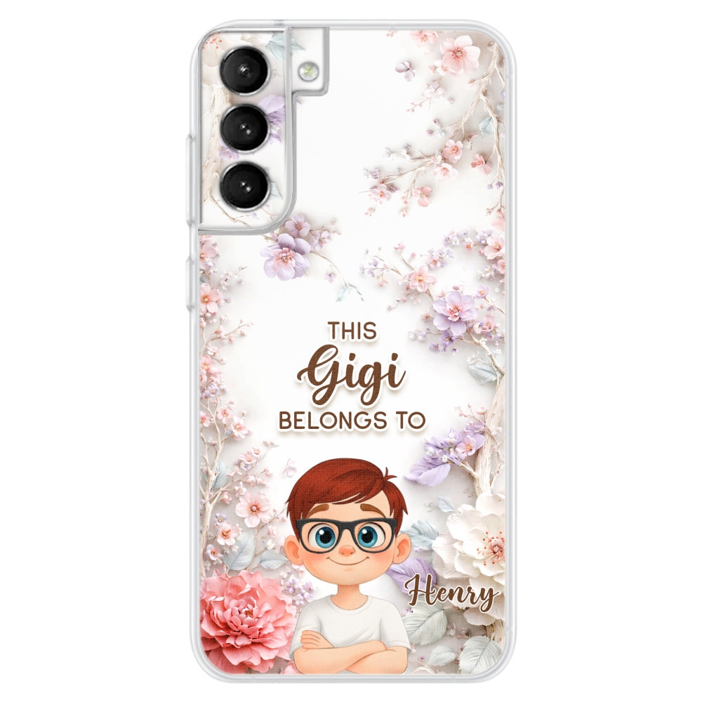 This Grandma Belongs To - Personalized 3D Effect Phone Case
