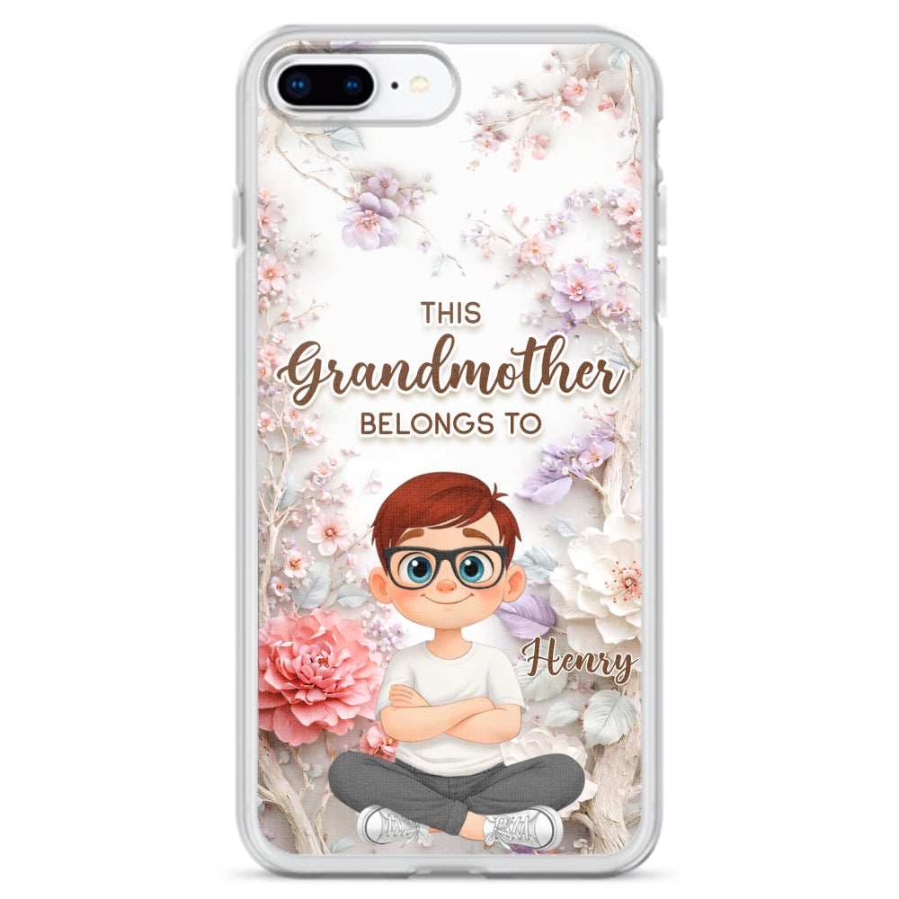 This Grandma Belongs To - Personalized 3D Effect Phone Case