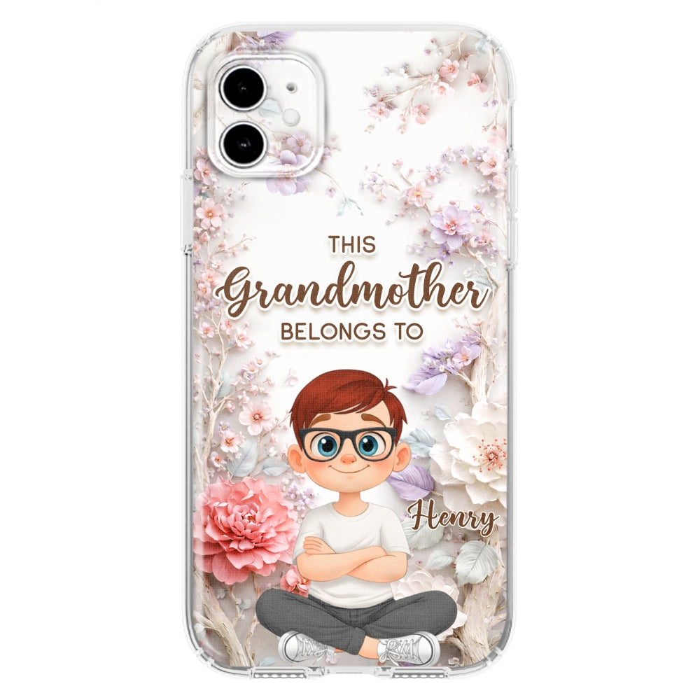 This Grandma Belongs To - Personalized 3D Effect Phone Case