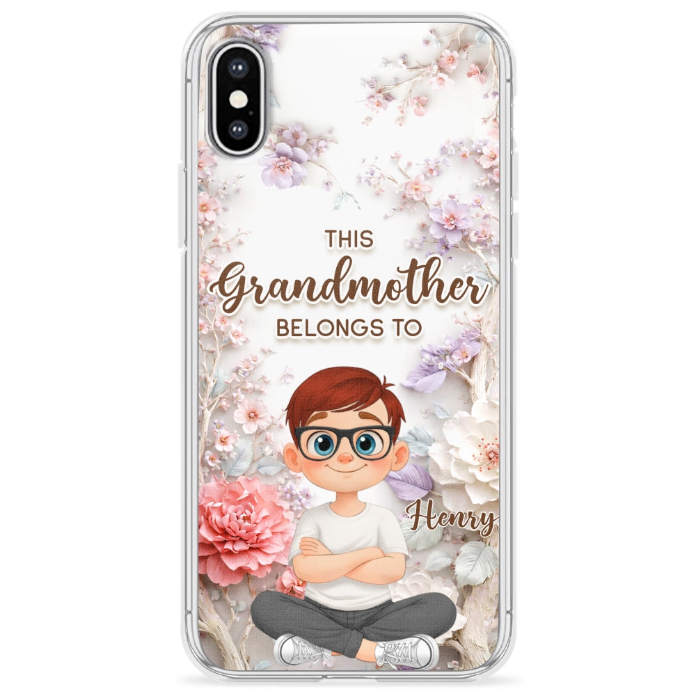 This Grandma Belongs To - Personalized 3D Effect Phone Case