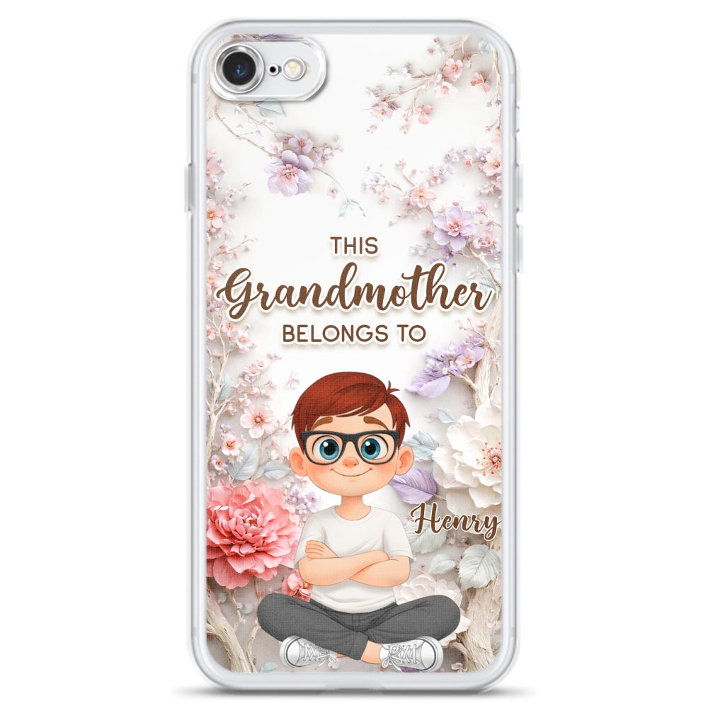 This Grandma Belongs To - Personalized 3D Effect Phone Case