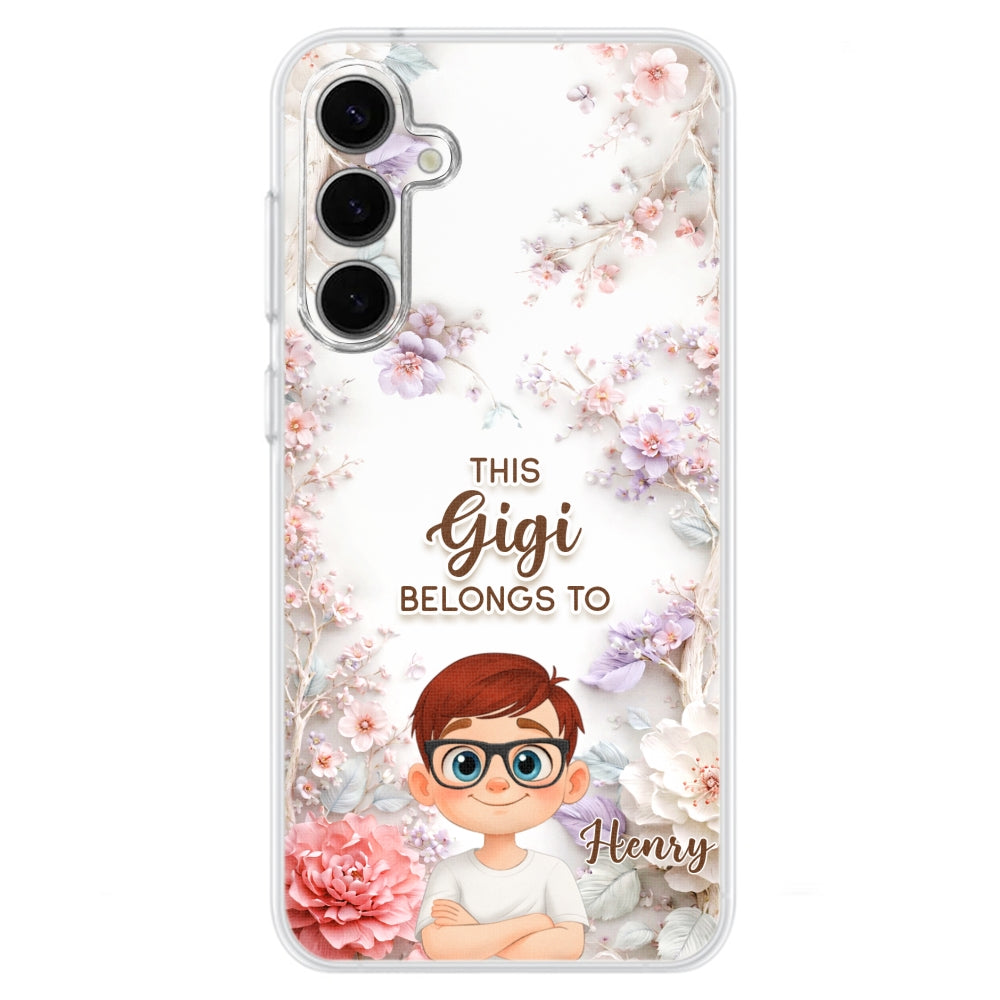 This Grandma Belongs To - Personalized 3D Effect Phone Case