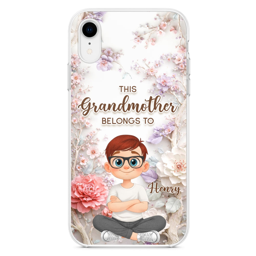 This Grandma Belongs To - Personalized 3D Effect Phone Case