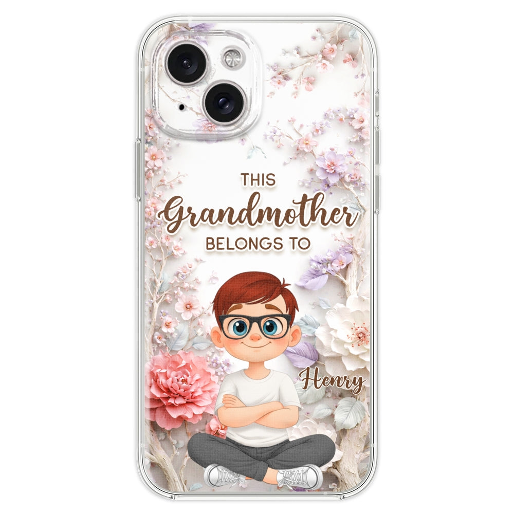 This Grandma Belongs To - Personalized 3D Effect Phone Case