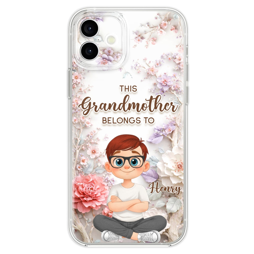 This Grandma Belongs To - Personalized 3D Effect Phone Case