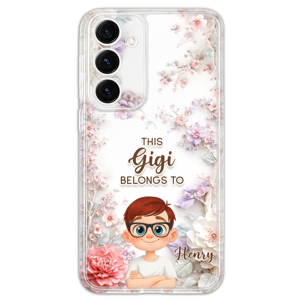 This Grandma Belongs To - Personalized 3D Effect Phone Case