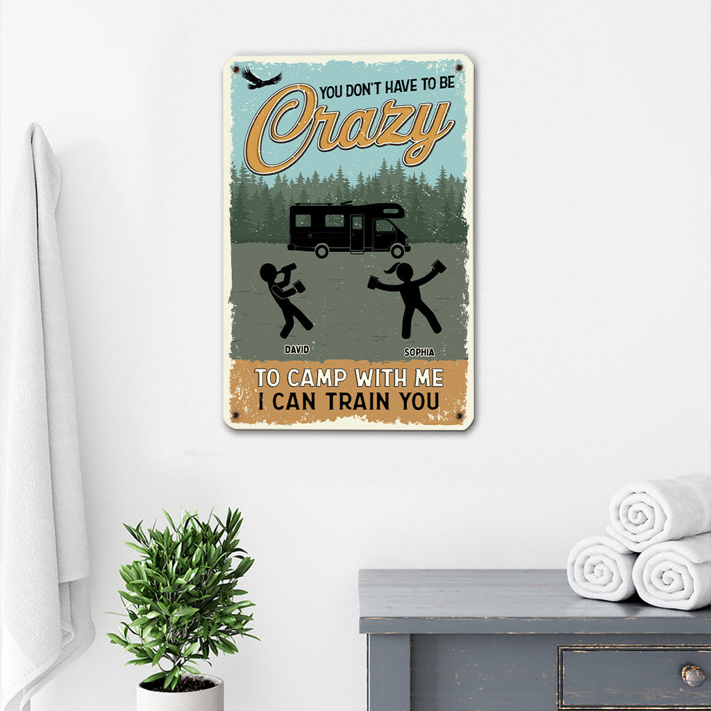 Custom Home & Wall Decor, Birthday & Christmas Gift • Campfire Smoke Is My Perfume - Personalized Metal Signs