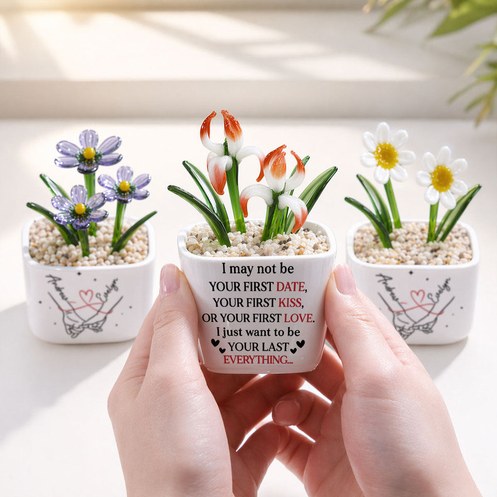 Your Last Everything - Personalized Glass Birth Month Flower