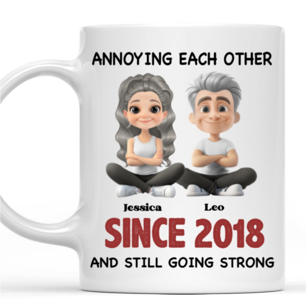 Custom Anniversary Keepsake Gifts For Couple • Together Forever - Personalized Coffee Mug