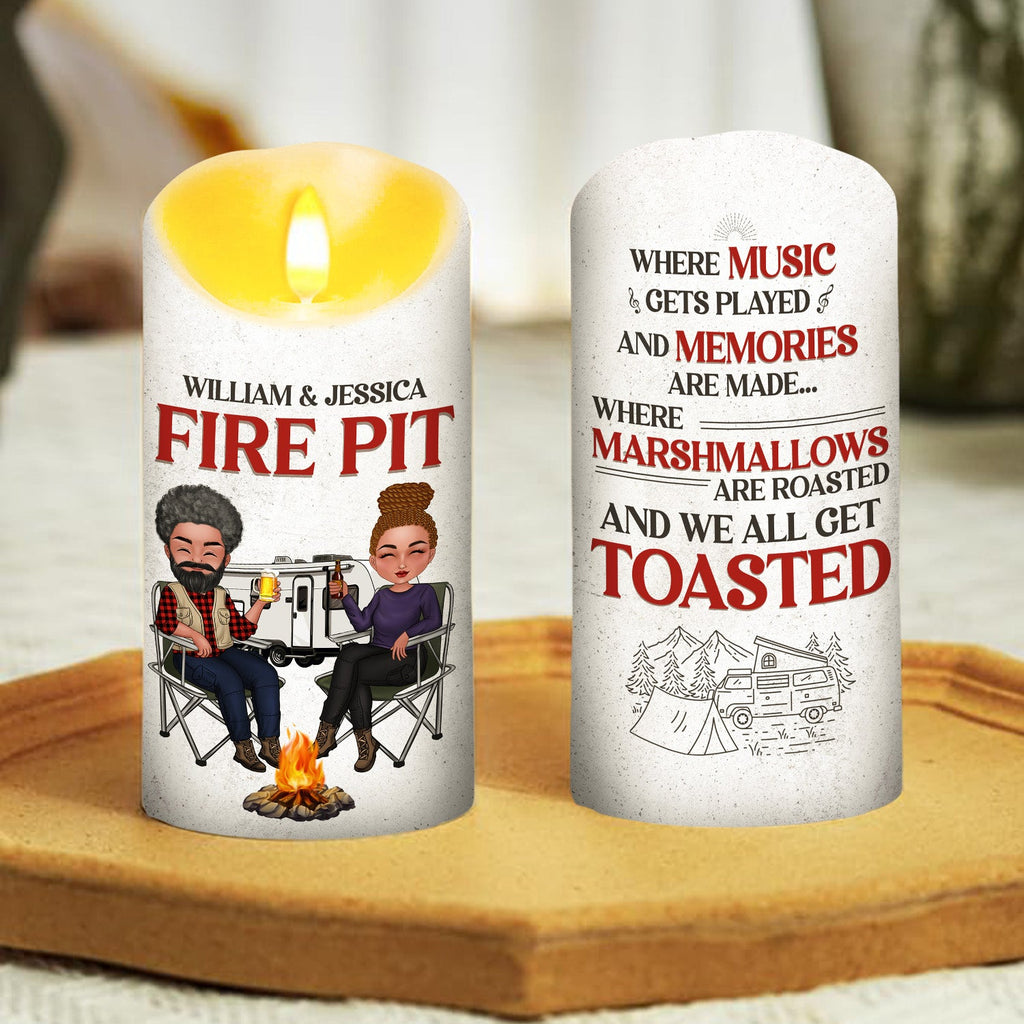 Fire Fit - Personalized LED Candle