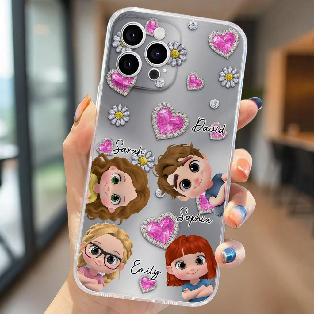 My Lovely Grandkids - Personalized 3D Effect Phone Case