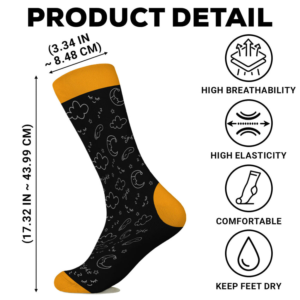 Custom Unique Footwear, Christmas Birthday Gift For Him & Her • I Am Just Resting My Eyes - Personalized Crew Socks